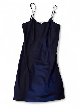 Nanette Lepore Navy Spaghetti-Strap Mini Dress